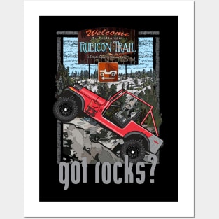 the rubicon trail Posters and Art